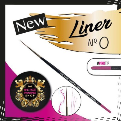 The Face Painting Shop Liner 0 Brush The Face Painting Shop Liner 0 Brush
